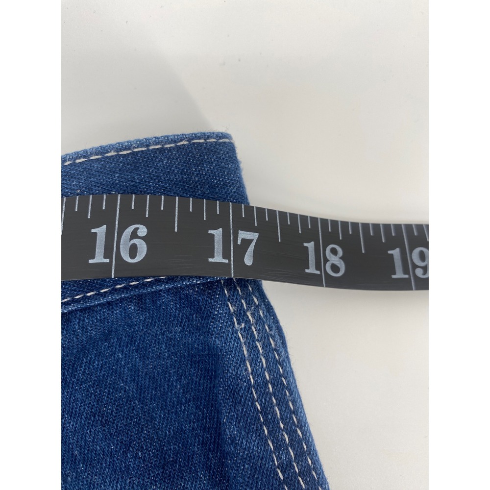 Roebucks Carpenter Jeans 33x30 Blue Excellent Vintage Workwear Denim Pants - Picture 4 of 10